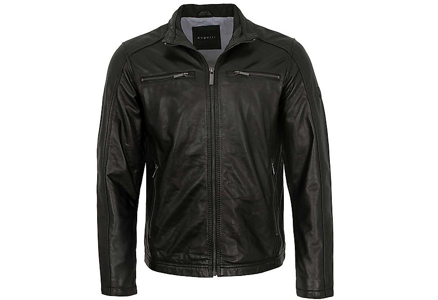 bugatti Lederjacke BGT-022/M Bugatti - Herren Lederjacke Lammnappa schwarz günstig online kaufen
