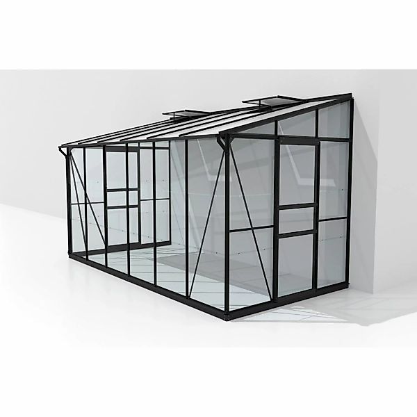 Vitavia Gewächshaus Ida 7800 Schwarz 7,8 m² günstig online kaufen