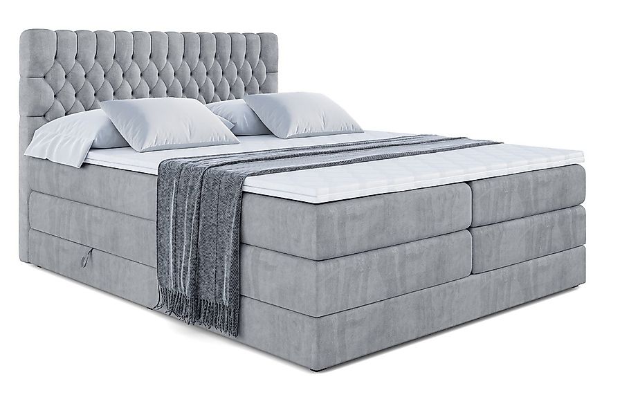 ALTDECOR Boxspringbett SERENE KING (Multipocket-Matratze H4, günstig online kaufen