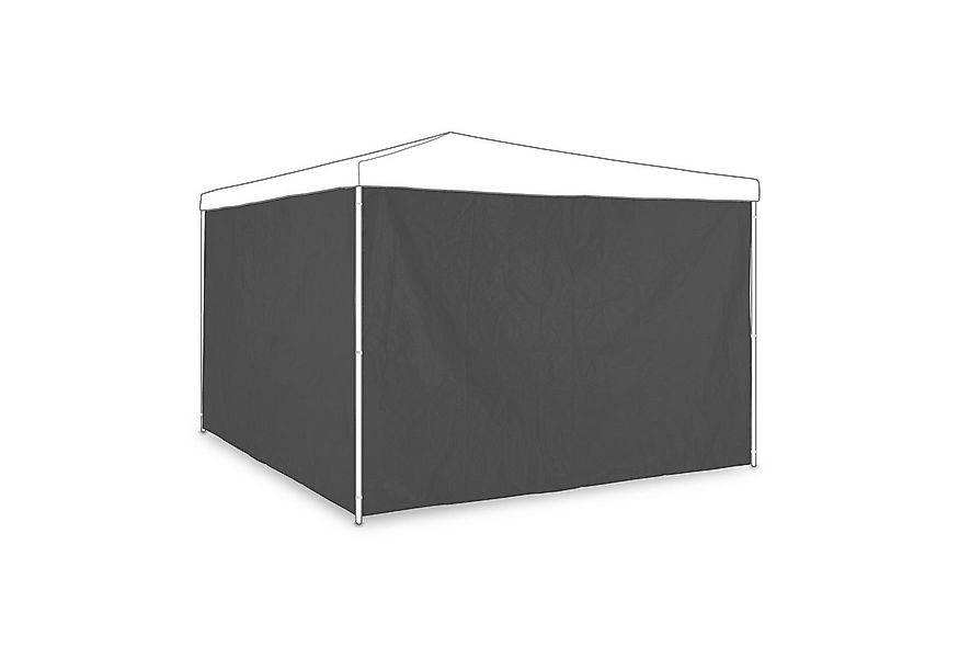 relaxdays Pavillon Graue Pavillon Seitenteile 2er Set günstig online kaufen