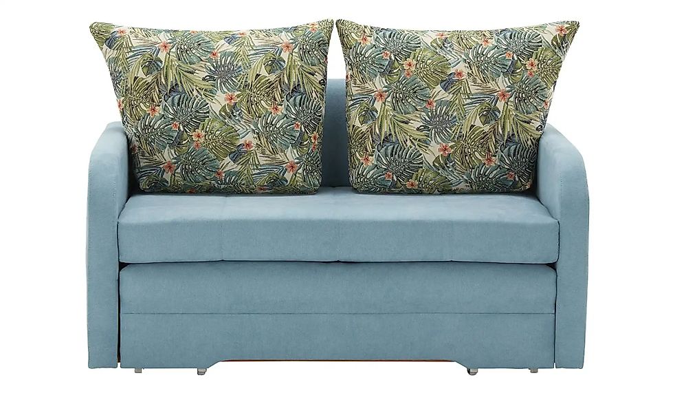 Schlafsofa  Iwo  ¦ blau ¦ Maße (cm): B: 136 H: 84 T: 94.0 Polstermöbel > So günstig online kaufen