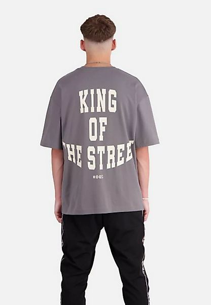 KOQS T-Shirt King of the street Back Print günstig online kaufen