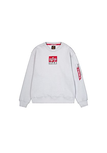Alpha Industries Sweater "Alpha Industries Men - Sweatshirts Satin Logo Swe günstig online kaufen