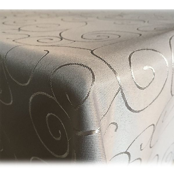 JEMIDI Tischdecke Tischdecke Ornamente Seidenglanz Edel günstig online kaufen
