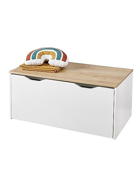vertbaudet Sitzbank Kinderzimmer Spielzeugkiste auf Rollen günstig online kaufen