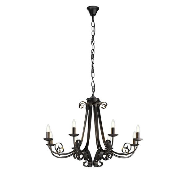 Lindby Kronleuchter Scaleria, 8 x 40 günstig online kaufen
