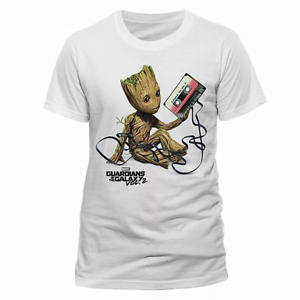MARVEL T-Shirt Guardians of the Galaxy Unisex T-Shirt Groot and Tape XL günstig online kaufen
