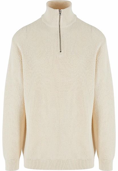 URBAN CLASSICS Sweater "Urban Classics Rib Basic Troyer" günstig online kaufen