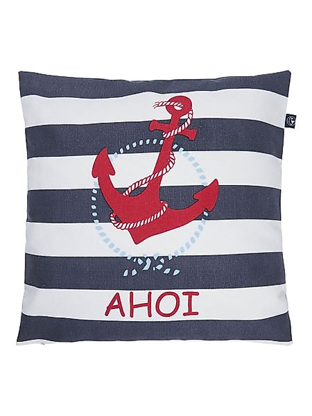 Schietwetter Kissenbezug Accessoire, Sonstiges Kissenbezug "Ahoi" 50x50cm, günstig online kaufen