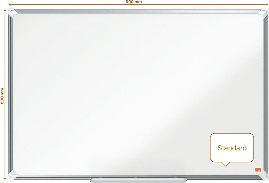 NOBO Magnettafel Whiteboard Premium Plus Stahl günstig online kaufen
