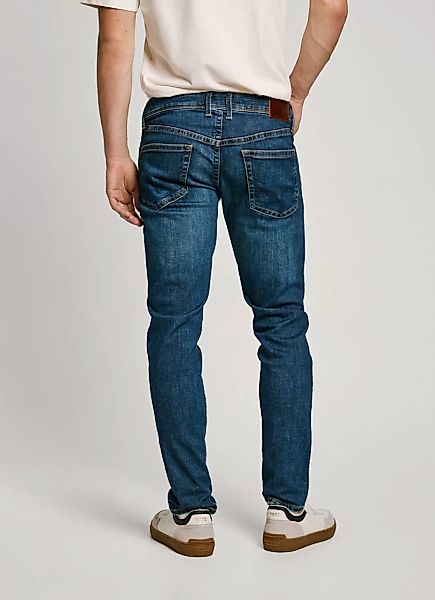 Pepe Jeans Herren Jeans Hatch - Slim Fit - Blau - Rinse Powerflex günstig online kaufen