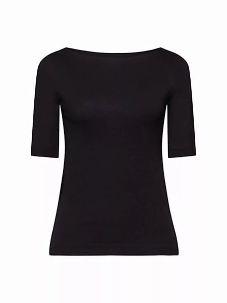 Esprit T-Shirt T-Shirt mit Bootausschnitt (1-tlg) günstig online kaufen