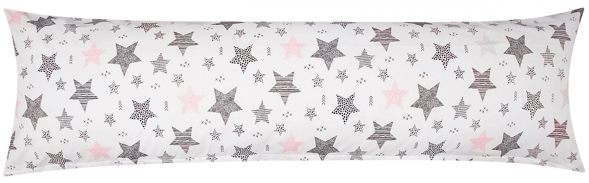 Heubergshop Seitenschläferkissenbezug, (1 Stück), 40x145cm Sterne günstig online kaufen