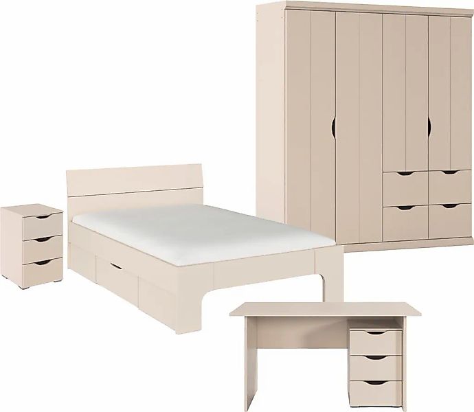 rauch Jugendzimmer-Set "Kinderzimmer Komplettzimmer Schlafzimmer-Set (4-tlg günstig online kaufen