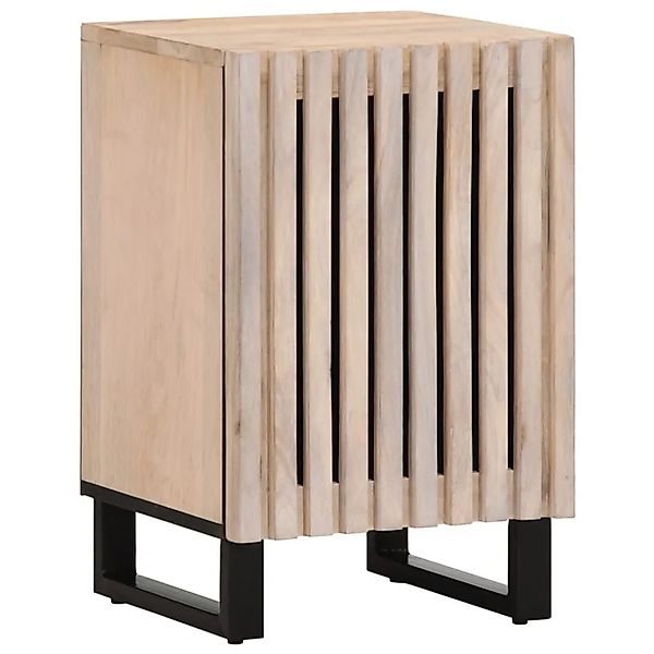 vidaXL Badschrank 38x34x58 cm Massivholz Mango 377542 günstig online kaufen