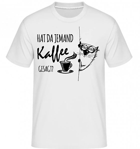 Kaffee Katze · Shirtinator Männer T-Shirt günstig online kaufen