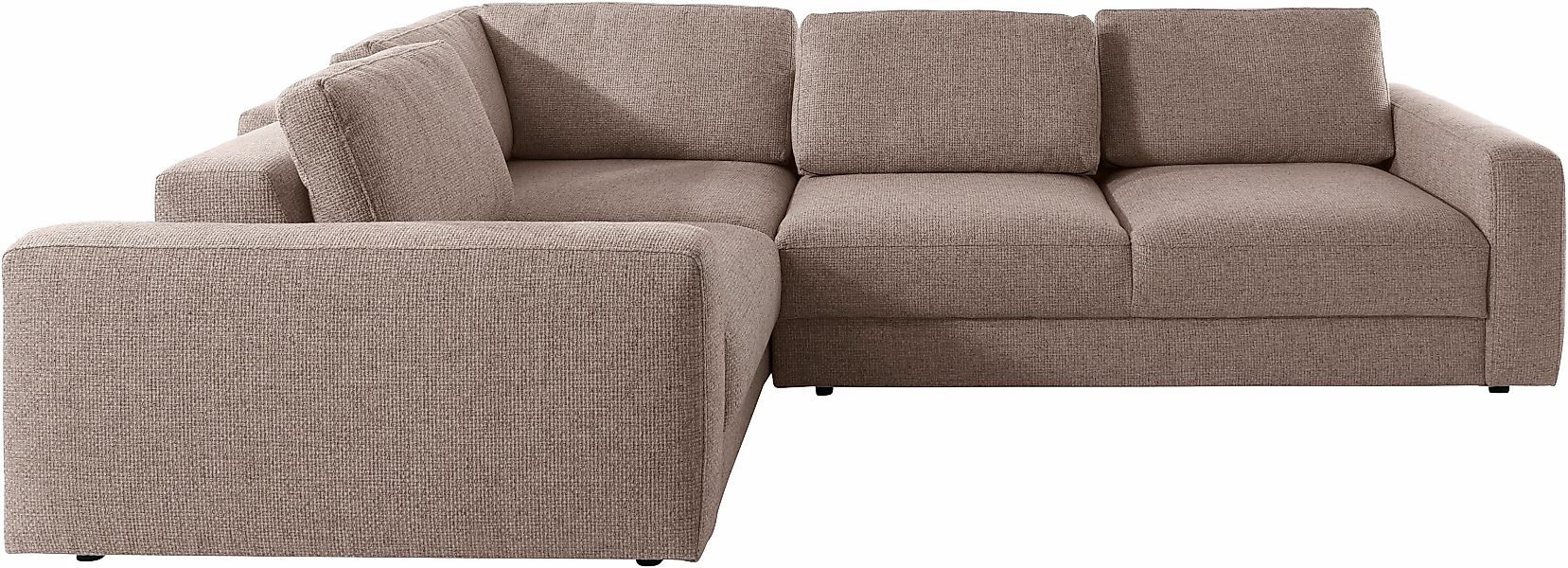 Places of Style Ecksofa "Bloomfield, L-Form", extra tiefe Sitzfläche, wahlw günstig online kaufen