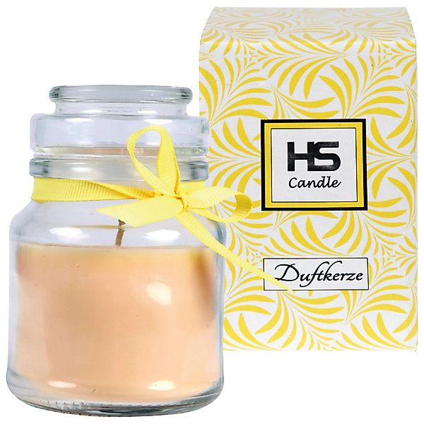 HS Candle Duftkerze (1-tlg), Kerze im Bonbonglas, Jar-Candle mit ca. 30 Std günstig online kaufen