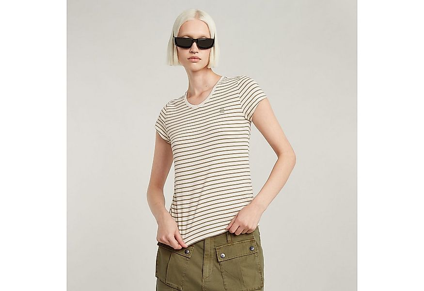 G-STAR V-Shirt Eyben mit Label günstig online kaufen