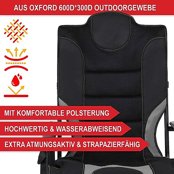 Onbest Campingstuhl faltbar bis 150kg inklusive günstig online kaufen