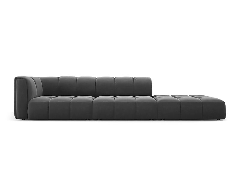 Milo Casa | Ecksofa Francesca Samt rechts 4-Sitzer günstig online kaufen