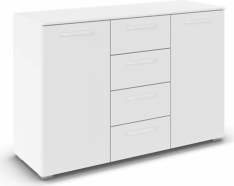 rauch Kombikommode "Sideboard Schubladenkommode OTELI mit Dekor- und Hochgl günstig online kaufen