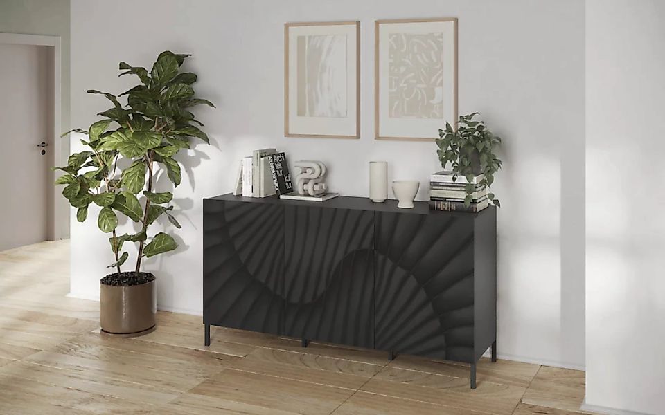 INOSIGN Sideboard "Snake Breite 181 cm, moderne Kommode mit 3 Türen", Anric günstig online kaufen