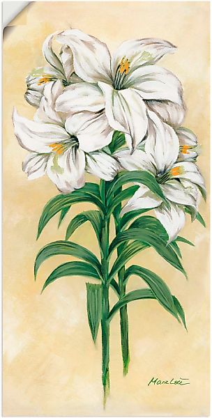 Artland Wandbild »Lilien«, Blumen, (1 St.), als Leinwandbild, Wandaufkleber günstig online kaufen