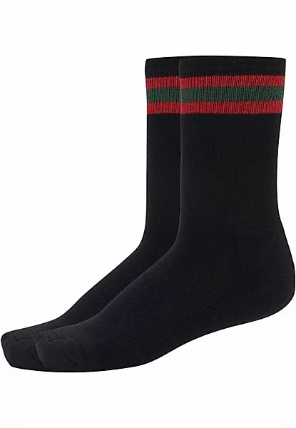 URBAN CLASSICS Basicsocken "Urban Classics Unisex Stripy Sport Socks 2-Pack günstig online kaufen