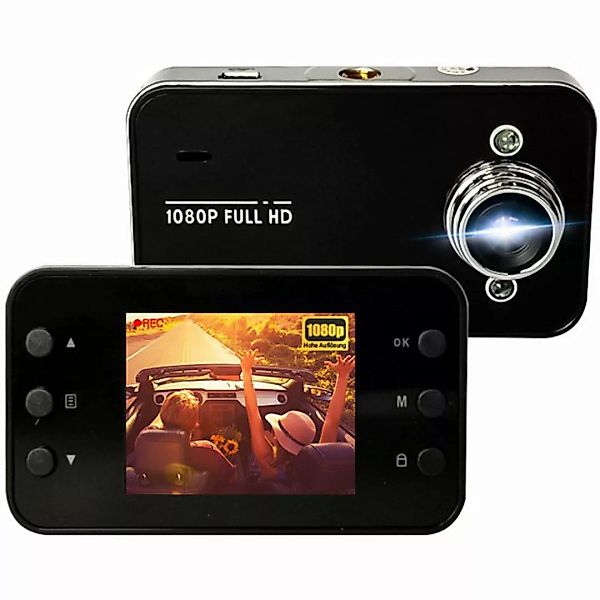 GOOLOO Dashcam Full HD Autokamera 1080P Rückfahrkamera Rückspiegel Dashcam günstig online kaufen