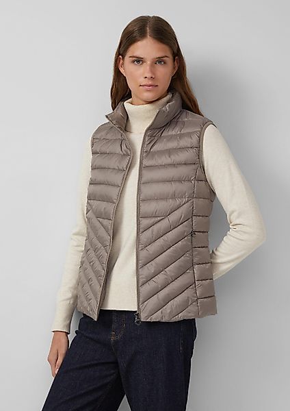 s.Oliver Outdoorjacke Outdoor-Weste Packbare leichte Steppweste günstig online kaufen