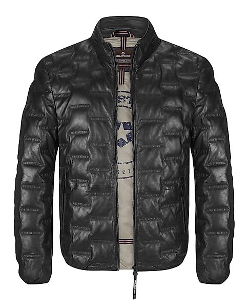 Milestone Lederjacke MSAversa in Stepp-Optik aus günstig online kaufen