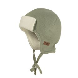 MAXIMO Fleecemütze GOTS MINI-Parkacap Baumwollfleece, Teddyfutter, günstig online kaufen