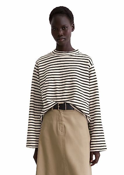 Marc OPolo Langarmshirt "aus garngefärbtem Heavy-Slub-Jersey" günstig online kaufen