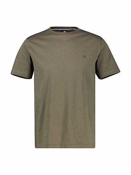 LERROS Kurzarmshirt, mit Logostickerei auf der Brust günstig online kaufen
