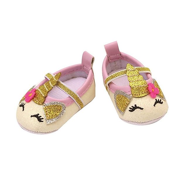 Heless Babypuppe Puppen Ballerinas - Einhorn Goldy - Größe 38 - 45 cm günstig online kaufen