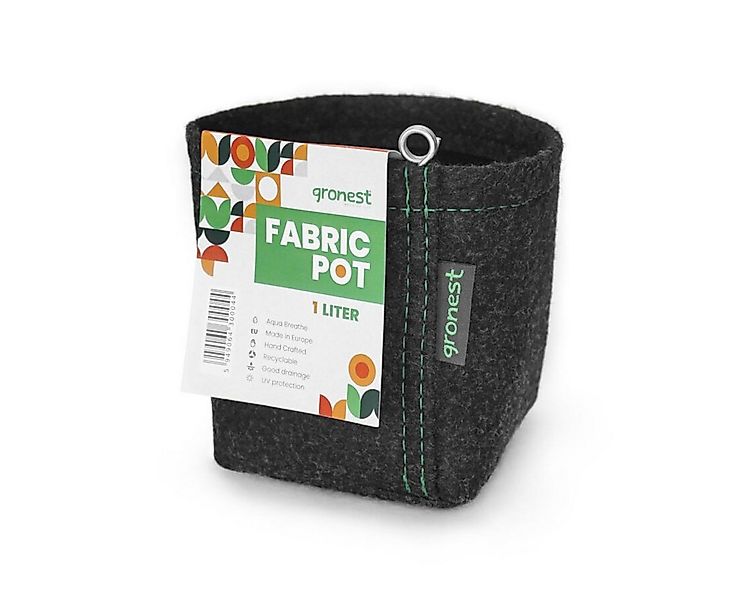 Gronest Europe Srl Pflanzkübel Stofftopf - atmungsaktiver Pflanztopf (1 Lit günstig online kaufen