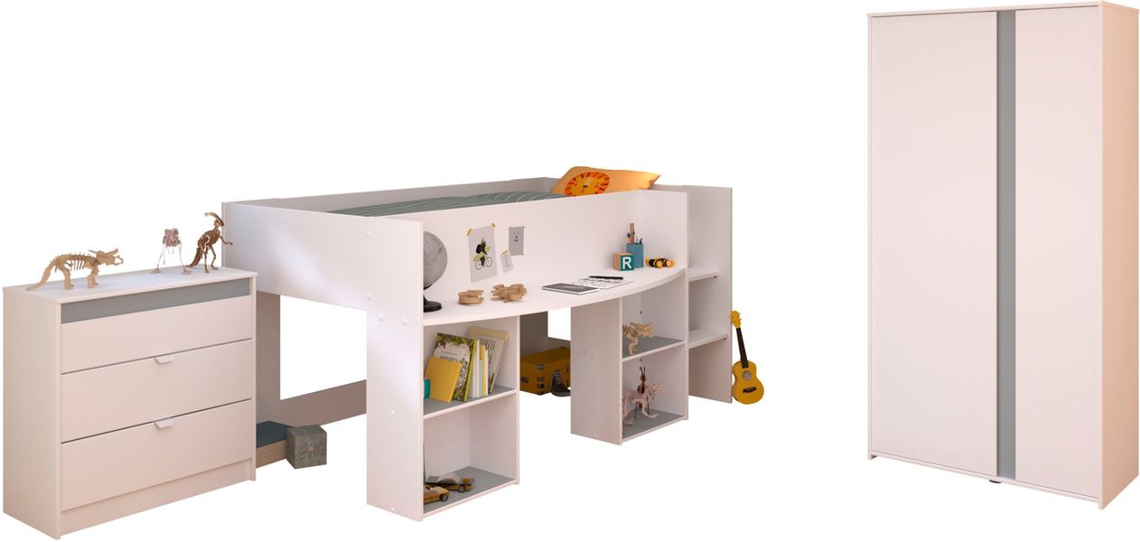 Parisot Jugendzimmer-Set Pirouette 12, (3-tlg) günstig online kaufen