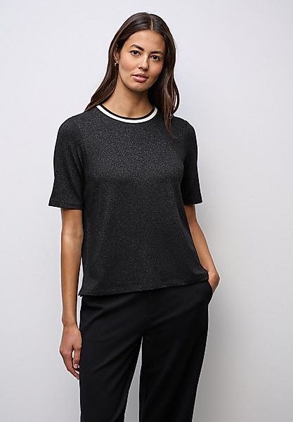 STREET ONE T-Shirt mit Seitlichen Einschlitzen am Saum günstig online kaufen