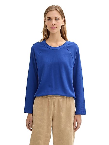 TOM TAILOR Denim Langarmshirt mit Tunnelzug günstig online kaufen