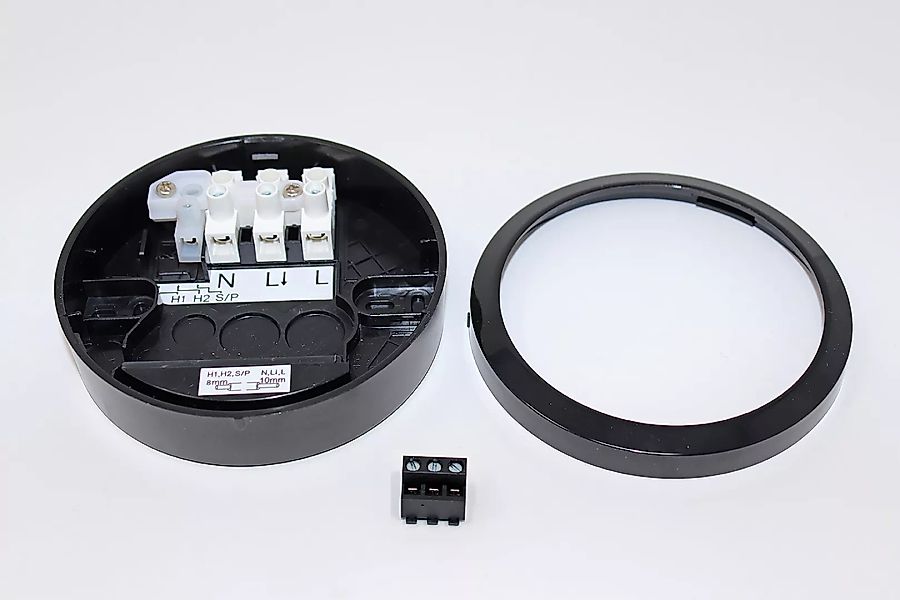 Theben AP-Rahmen schwarz SurfaceboxLUXA103BK günstig online kaufen