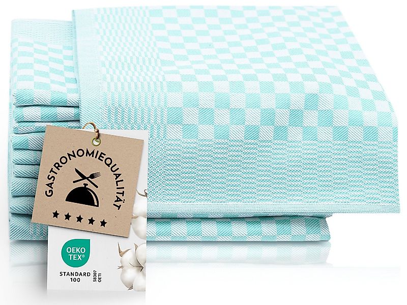 ZOLLNER Geschirrtuch, (Spar-Set, 10-tlg), 46 x günstig online kaufen