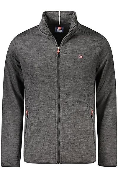 NORWAY 1963 Outdoorjacke Stylische Schwarze Herrenjacke mit Fleece und Stic günstig online kaufen
