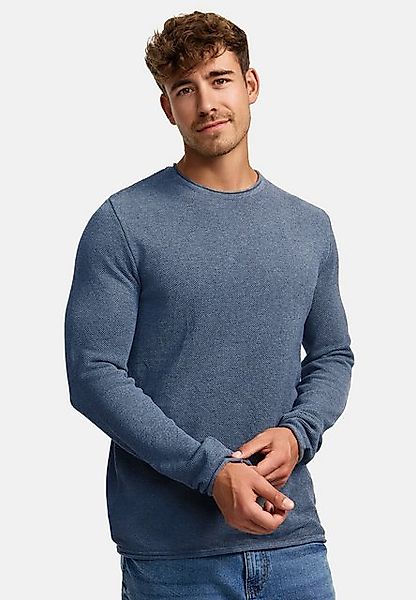 Kronstadt Strickpullover KSPep Feinstrickpullover mit Rundhalsschnitt günstig online kaufen