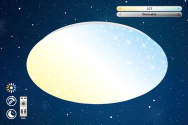 Briloner Leuchten Deckenleuchte LED Deckenlampe Extra-Warmweiß günstig online kaufen