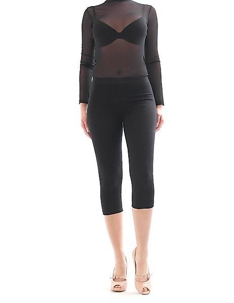 SYS Caprileggings Capri Leggings hoher Bund mit Taschen 3/4 Leggins Hose Ba günstig online kaufen