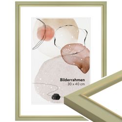WANDStyle Bilderrahmen H340, Hellgrün, aus Massivholz günstig online kaufen