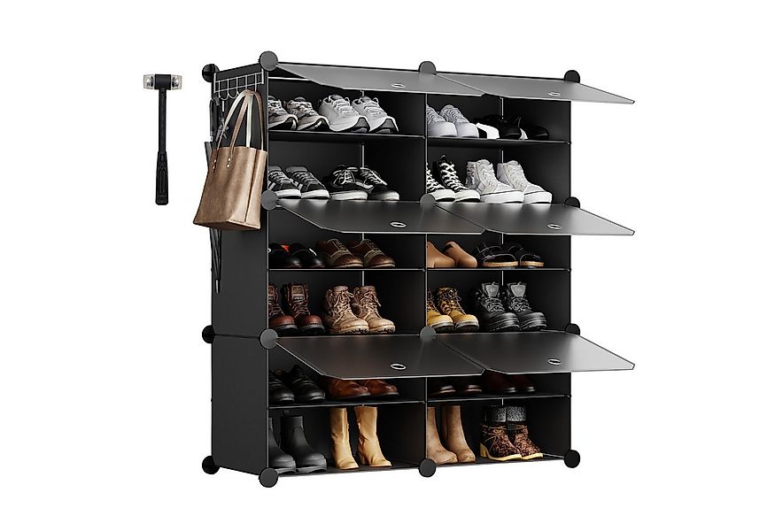 Sekey Schuhregal Schuhregal Schuhschrank Schuh-Organizer Stecksystem DIY-Re günstig online kaufen