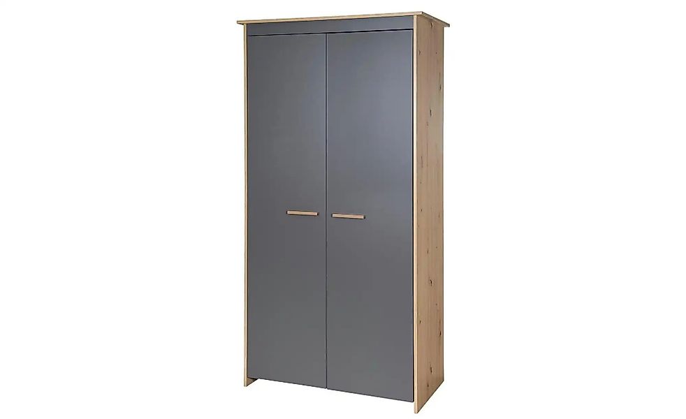 Roba Kleiderschrank  Anna ¦ grau ¦ Maße (cm): B: 100 H: 180 Baby > Babymöbe günstig online kaufen