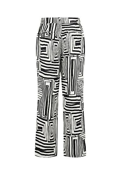FYNCH-HATTON Leinenhose mit Grafik-Muster günstig online kaufen